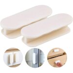 Lot de 2 poign�es de porte de balcon, poign�es de porte, poign�es de porte autocollantes, poign�es d'armoire, ...