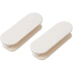 Lot de 2 poign�es de porte de balcon, poign�es de porte autocollantes, poign�es d'armoire, poign�es de ...