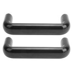 Lot de 2 poign�es de traction isolantes en forme de u pour machines industrielles, entraxe de 120 mm, ...