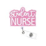 Lot de 2 porte - badges rtractables pour tudiants et infirmires