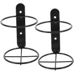 Feiyue - lot de 2 porte - bouteilles muraux pour la maison ou le bar