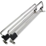 Lot de 2 porte cintre coulissant - porte manteaux t�lescopique - v�tements extractible 300mm - tringle ...