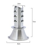 Lot de 2 presse - agrumes manuel, extracteur de jus manuel pour agrumes avec bec verseur outil de cuisine ...