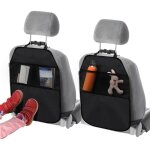 Lot de 2 protections de si�ge auto pour enfant avec sac de rangement, r�sistantes � l'usure, imperm�ables, ...