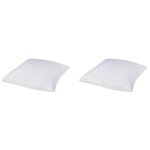 Lot de 2 prot�ges oreillers anti - acariens microstop molleton imperm�able 40x60
