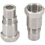 Lot de 2 rallonges de capteur dtrompeur lambda m18 x 1, 5 mm avec filtre o2 capteur d'oxygne adaptateur ...