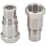 Lot de 2 rallonges de capteur d�trompeur lambda m18 x 1, 5 mm avec filtre o2 capteur d'oxyg�ne adaptateur ...