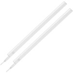 Lot de 2 r�glettes led sous meuble longueur 31, 3 cm blanc 4 w 400 lm lumi�re neutre 4000 k avec interrupteur ...