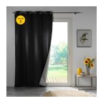 Douceur d'intérieur - lot de 2 rideaux isolant phonique thermique occultant 140 x 260 cm darko noir Douceur d'intérieur - lot de 2 rideaux isolant phonique thermique occultant 140 x 260 cm darko noir