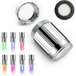 Lot de 2 robinet d'eau led color�, robinets led, 7 couleurs changeantes robinet d'eau robinet lumineux ...