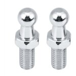 Lot de 2 rotule de verin voiture m8? goujon  bille de 8mm joint  rotule de jambe de force  gaz 10mm ...