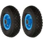 Lot de 2 roues de transport 260 x 85 mm 3. 00 - 4 renforc�es 4pr roue compl�te avec essieu - kotarbau ...
