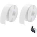 Lot de 2 rouleaux d'�tiquettes autocollantes p15 de 12 mm x 40 mm, compatibles avec imprimante d'�tiquettes ...