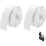Lot de 2 rouleaux d'�tiquettes autocollantes p15 de 12 mm x 40 mm, compatibles avec imprimante d'�tiquettes ...