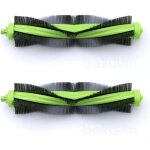 Lot de 2 rouleaux principaux, brosse centrale pour irobot roomba combo r1138 / r111840 et accessoires ...