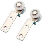 Lot de 2 roulettes de 20 mm pour portes coulissantes, tr�s r�sistantes et durables, id�ales pour les ...