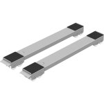 Lot de 2 roulettes de transport moblies lave - linge sous ch�ssis pour r�frig�rateur s�che - linge, cong�lateu ...