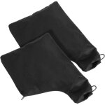 Lot de 2 sacs de collecte de poussi�re pour scie � onglet avec fermeture �clair et support filaire r�glable, ...