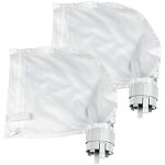 Lot de 2 sacs filtrants pour nettoyeur de piscine convient pour polaris360 et 380 nettoyeur de piscine ...