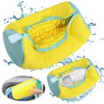 Lot de 2 sac de lavage de chaussures, sacs � linge chaussures r�utilisables, sac de lavage machine � ...