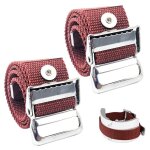 Lntyq - lot de 2 sangles d'chasses pour cloison sche, sangles de jambe rglables pour cloison sche, ...