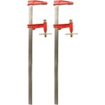 Lot de 2 serres joints  pompe 80 cm - acier lamin - longueur de serrage 80 cm - saillie 125mm - frein ...