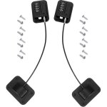 Lot de 2 serrures � code s�curit� enfants pour r�frig�rateur armoire et porte b�b�