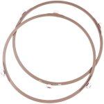 Lot de 2 supports de plateau tournant en verre pour micro - ondes Lot de 2 supports de plateau tournant en verre pour micro - ondes