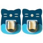 Lot de 2 supports de pommeau de douche � usage domestique, barres de douche, bases de fixation universelles ...