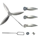 Lot de 2 syst�mes de nettoyage one touch de 57 cm, compatibles avec les pi�ces de barbecue weber, 7444 ...