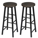Woltu - lot de 2 tabourets de bar - bistrot, tabouret de cuisine, chaise de salle � manger, structure ...