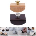 Lot de 2 tampons absorbants  encre en bois portables  schage rapide pour bureau et cole