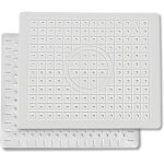 Lot de 2 tapis d'�vier blancs, 31 x 26 cm, tapis de s�chage de vaisselle, tapis de protection pour le ...
