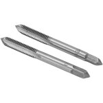 Lot de 2 tarauds m�triques pour machine en acier rapide, 3 cannelures droites, outil de taraudage pour ...