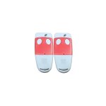 Lot de 2 nouvelles tlcommandes cardin s486qz2 txc4862p0 - 2 canaux en 868 mhz pour portail et garage ...