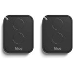 Lot de 2 télécommandes nice flo2re - 2 canaux 433. 92 mhz rolling code - compatible récepteurs flox2r ... Lot de 2 télécommandes nice flo2re - 2 canaux 433. 92 mhz rolling code - compatible récepteurs flox2r ...