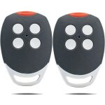 Lot de 2 t�l�commandes pour porte de garage ditec gol4c, zen2c, zen4c, pour porte de garage