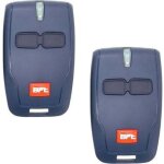 Lot de 2 t�l�commandes universelles pour porte de garage bft 433 mhz, compatibles avec l'ouvre - portail ...