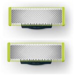 Lot de 2 ttes de rasoir de rechange pour l'ancien rasoir philips qp220