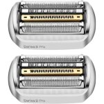 Lot de 2 t�tes de rasoir de rechange, compatibles avec braun razor series 9 pro pour homme, t�tes de ...