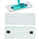 Lot de 2 t�tes de rechange compatibles leifheit clean twist m ergo - pads en microfibre lavables pour ...