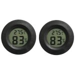 Lot de 2 thermom�tres num�riques pour reptiles jauge de terrarium, hygrom�tre, l�zard, araign�e, tortue, ...