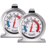 Lot de 2 thermomtres de rfrigrateur, - 30 - 30 degrs celsius / - 20 - 80 degrs fahrenheit, thermomtre ...