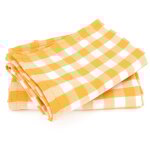 Lot de 2 torchons cuisine toile squares vichy 50x70 cm