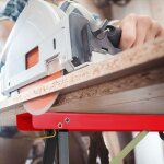 Lot de 2 tr�teaux portables support d'outil �lectroportatif en m�tal galvanis� avec surface antid�rapante ...