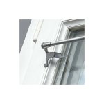 Lot de 2 tringle  rideaux autobloquante sans perage fix'vit longueur extensible, spcial fentre pvc ...