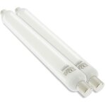 Lot de 2 tubes lino led s19 9w eq 60w temp�rature de couleur: blanc neutre 4000k