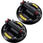 Lot de 2 ventouses professionnelles pour le transport et la manutention de verre, carrelage, fen�tres, ...