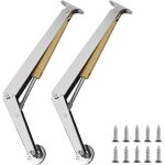 Lot de 2 v�rins � gaz 200 n / pc - charni�res � fermeture douce - pour clapet, tatami, coffre � jouets ...