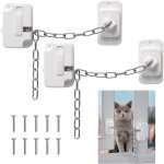 Lot de 2 verrous de fen�tre avec vis, entreb�illeurs de fen�tre pour la s�curit� des enfants et des animaux ...